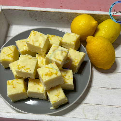 Easy Lemon Drizzle Gin Fudge Recipe
