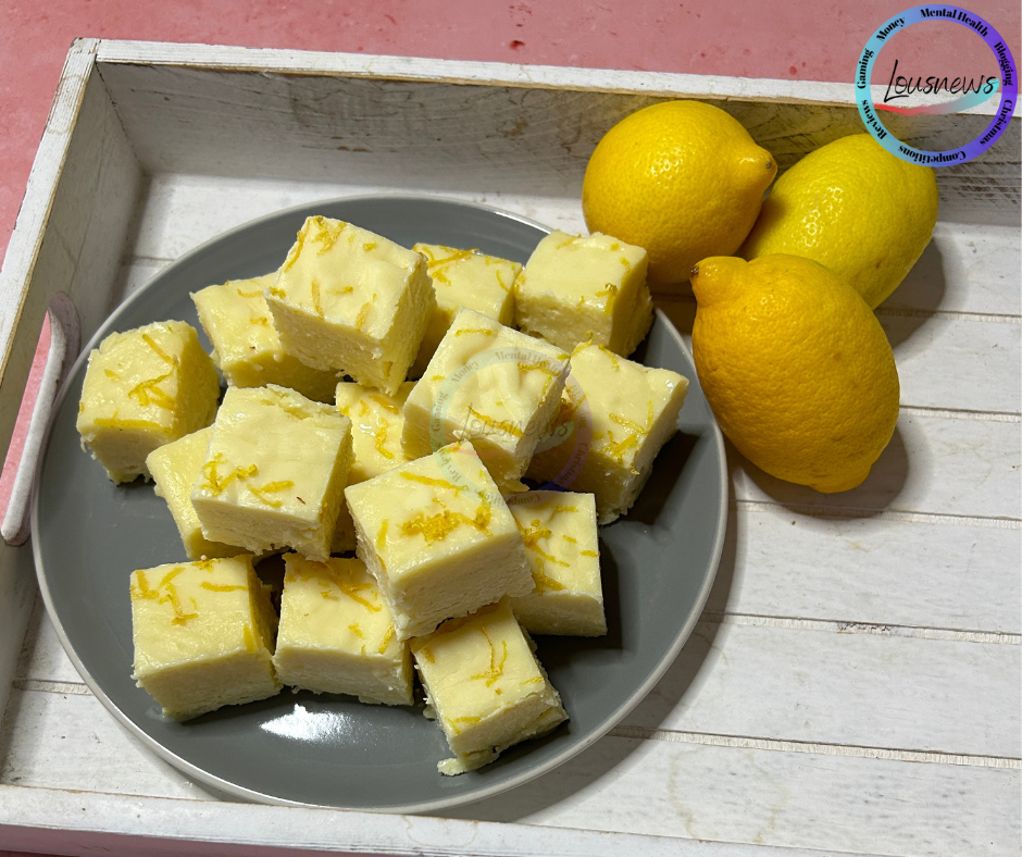 Easy Lemon Drizzle Gin Fudge Recipe