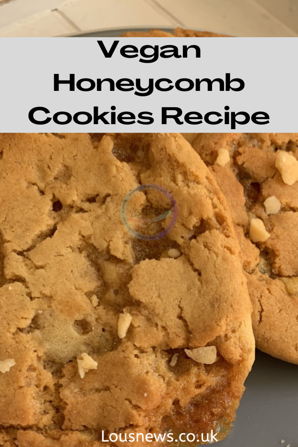 Vegan Honeycomb Cookies Recipe