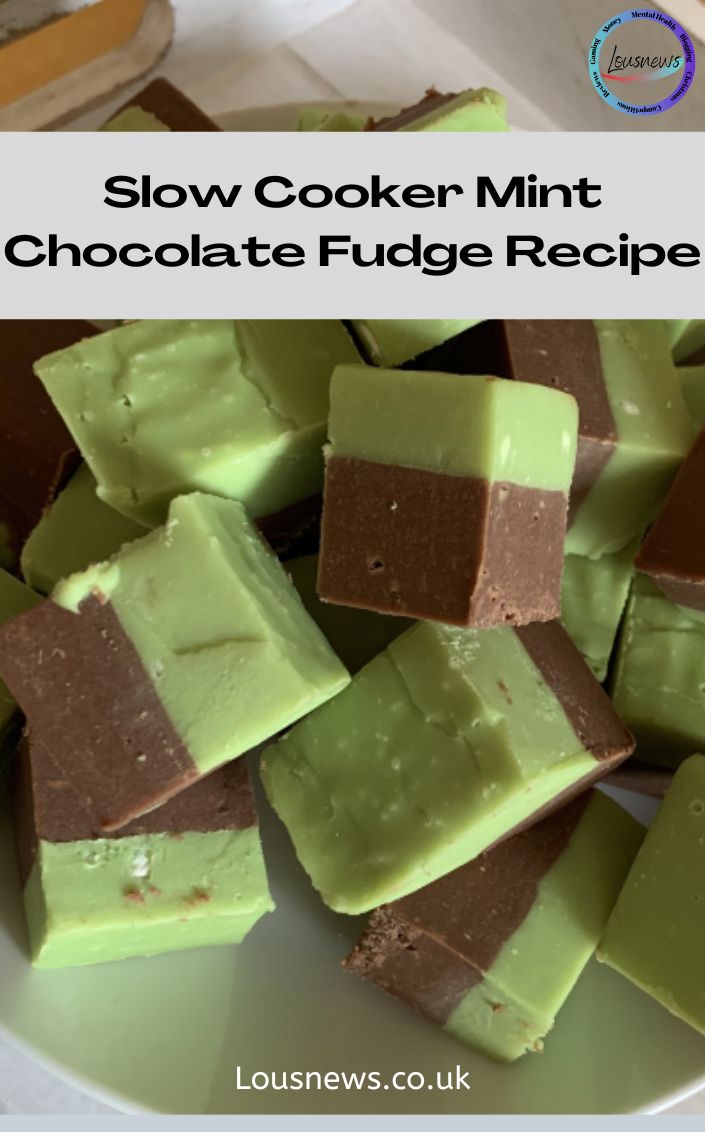Slow Cooker Mint Chocolate Fudge Recipe