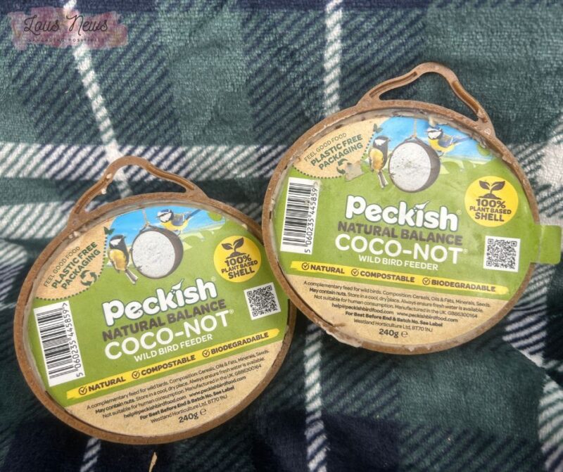 Peckish Natural Balance Coco-Not Bird Feeders